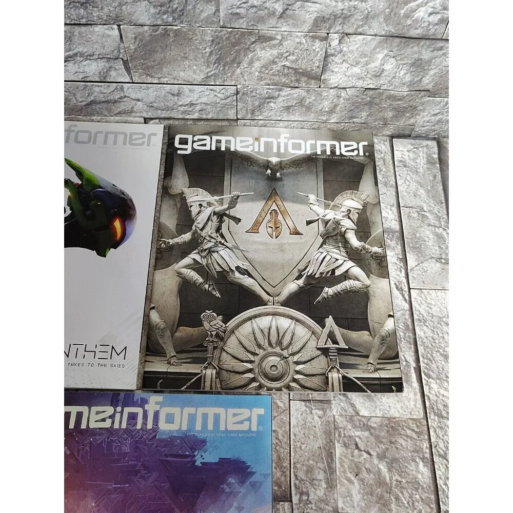 Lot Of 5 Game Informer Magazine Issues 301-303-305-306-307